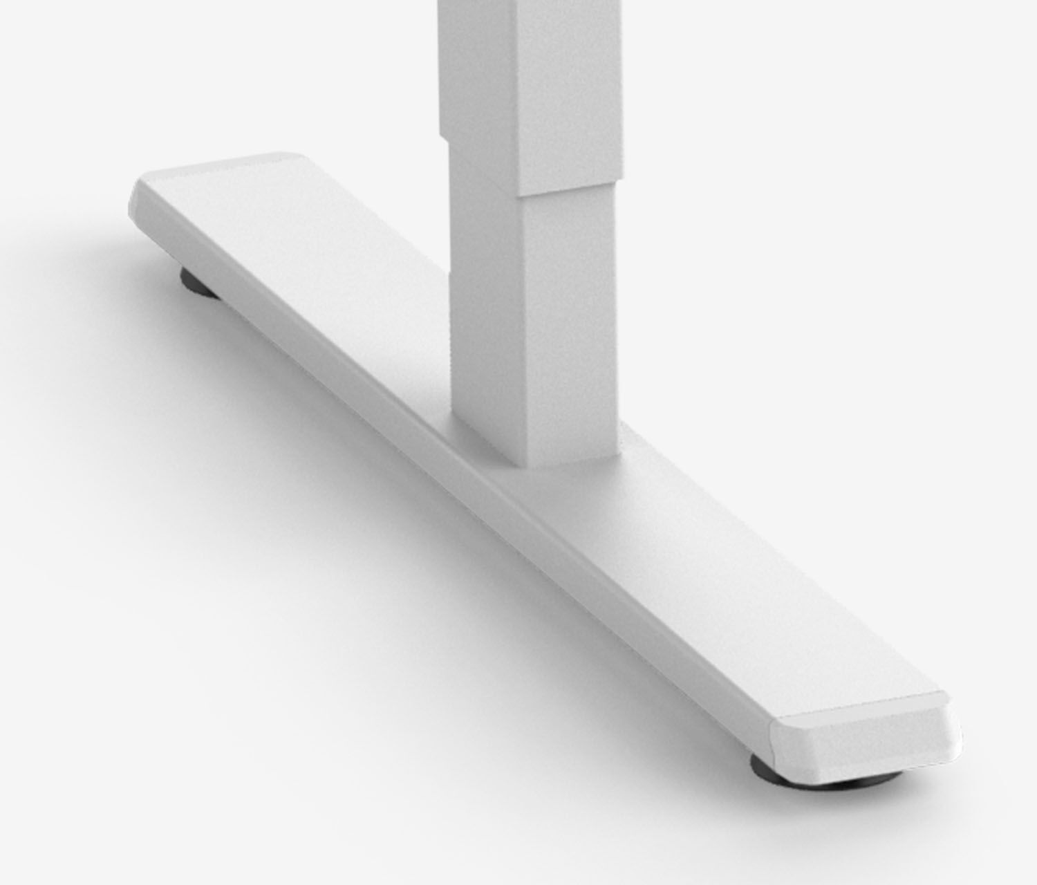 FOKUS + Stuhl Weiß Nussbaum Normal 1200 x 70 x 19 mm