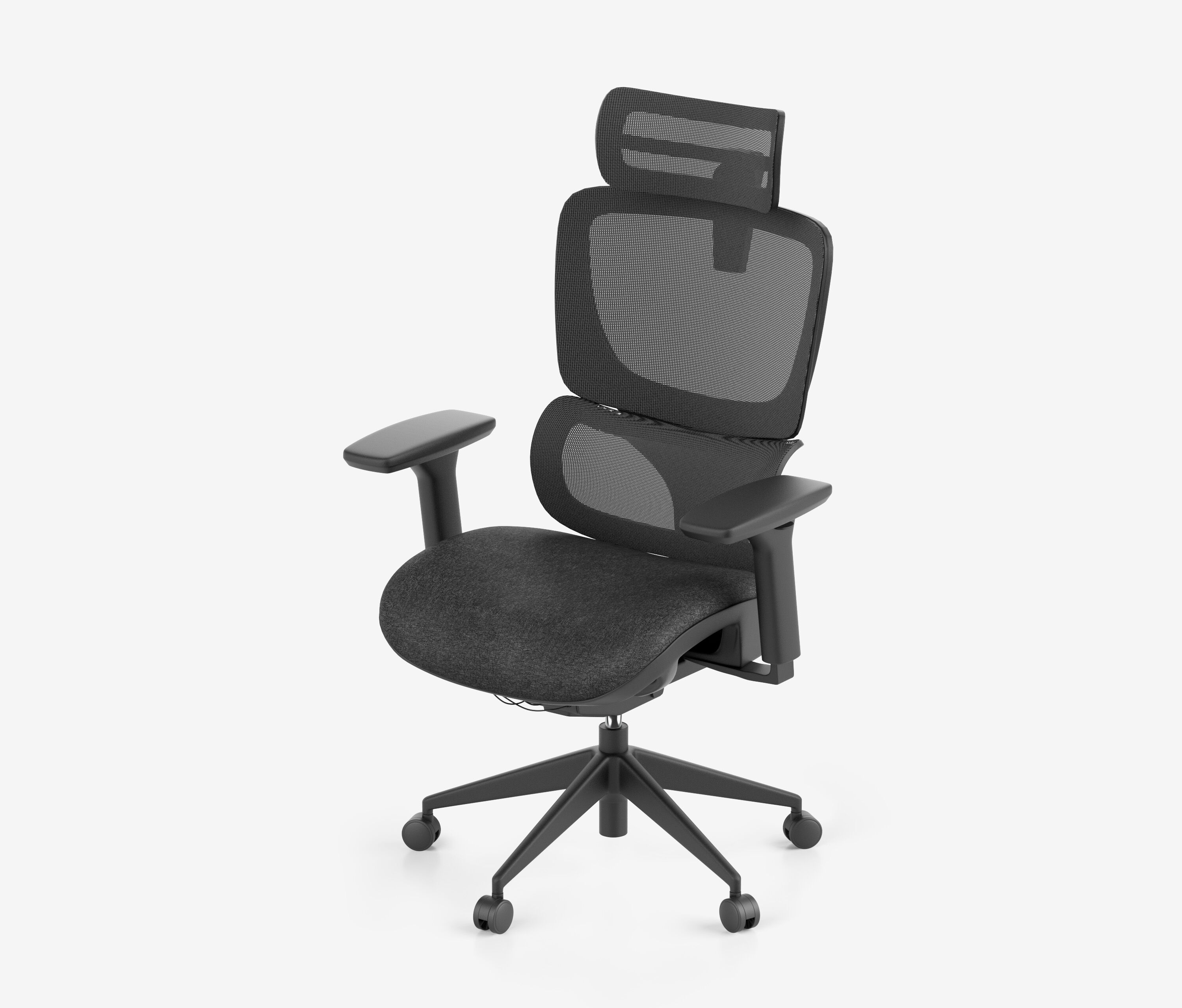 Bürodrehstuhl SENTA FX Normal Schwarz Schwarz