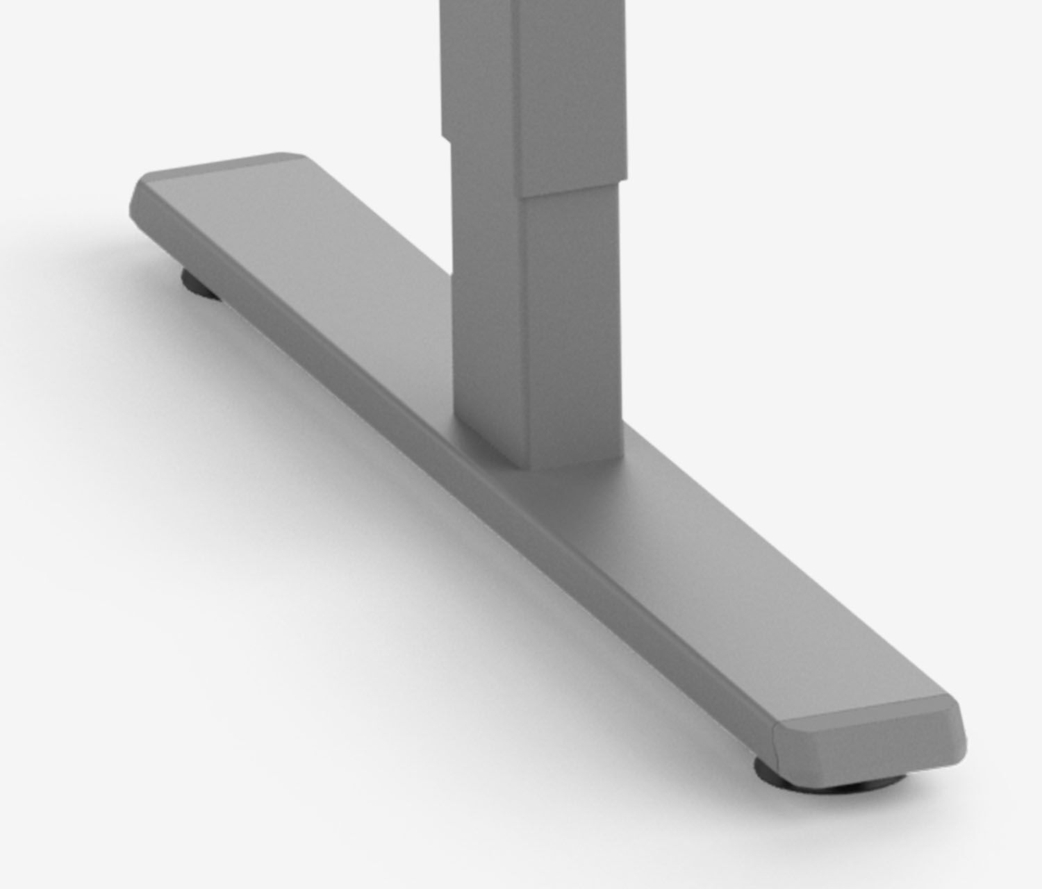 FOKUS + Stuhl Grau Topweiß Normal 1400 x 80 x 19 mm