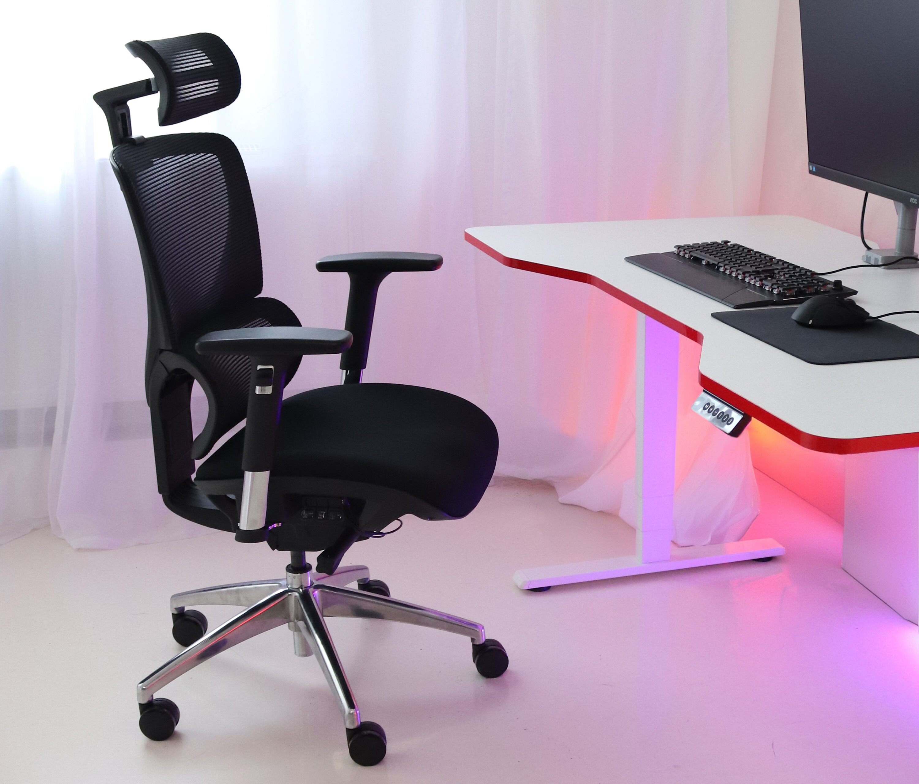 Bürodrehstuhl SENTA FX Normal Schwarz Schwarz