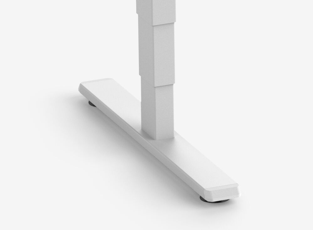FOKUS Gamingschreibtisch Weiß 140x80 Rechteck Ocean 