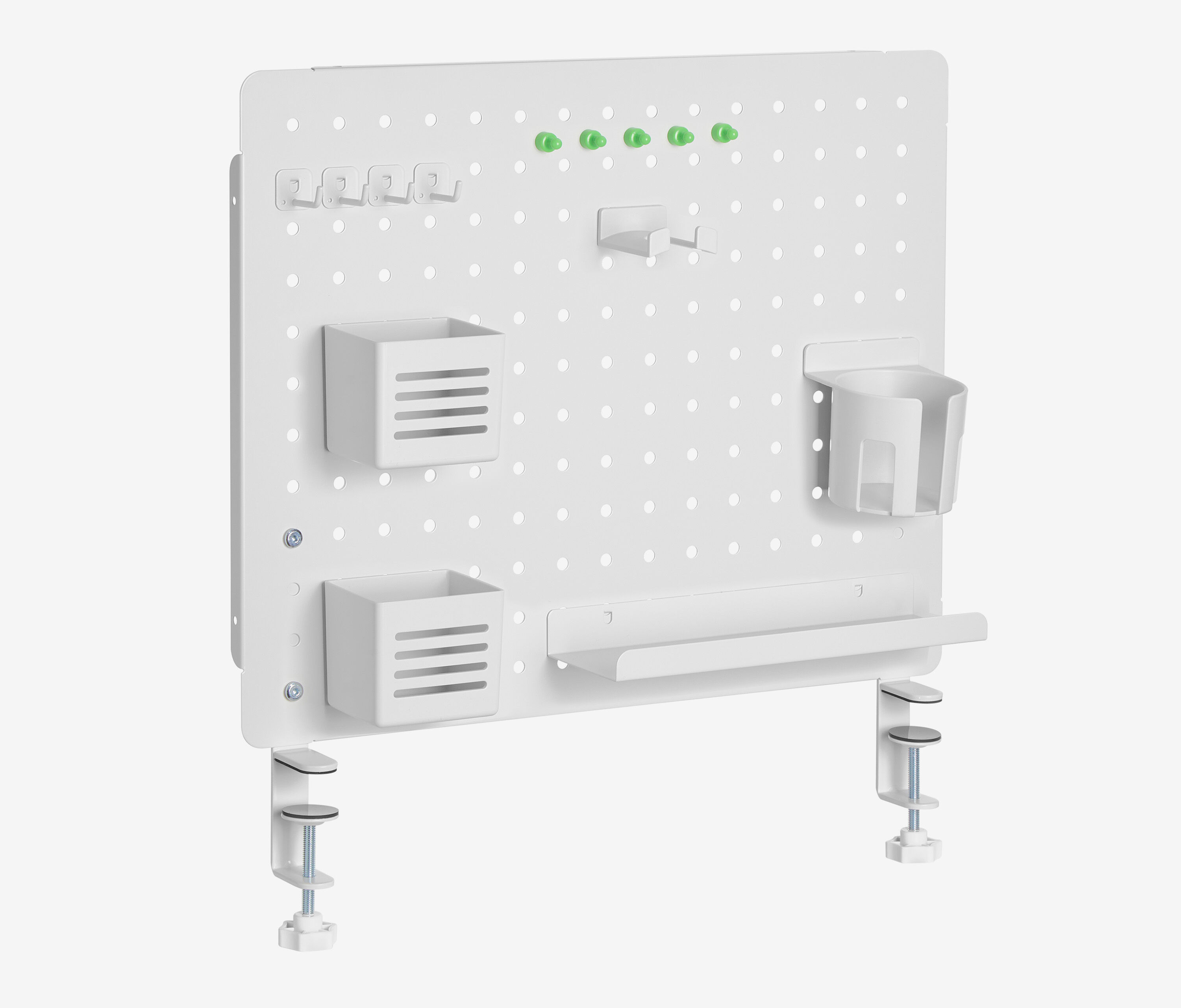Schreibtisch Organizer Board Weiß