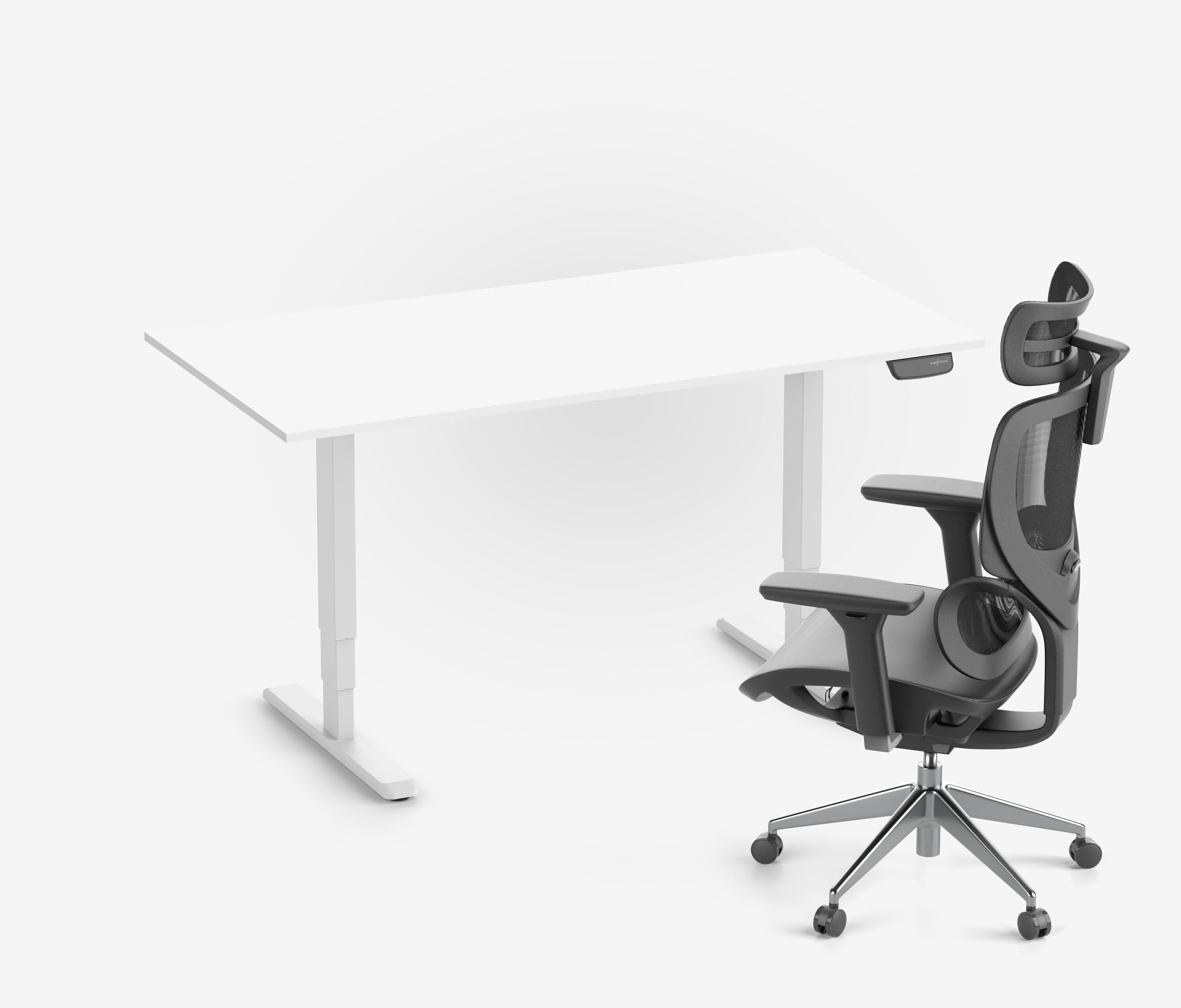 PRIMUS + Stuhl Weiß 140x80 Weiß