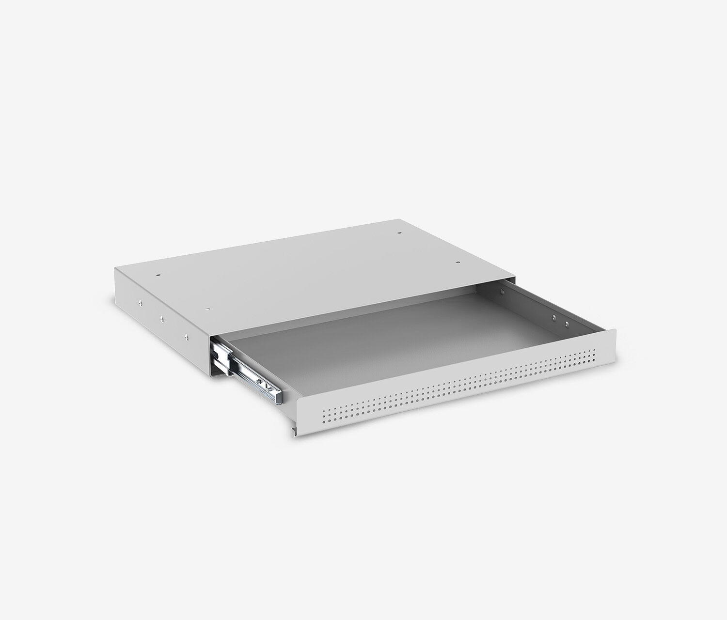 FOKUS Organizer Set Grau, Slim Schublade Buche 120x70 Organizer Board Weiß Kopfhörer Halter