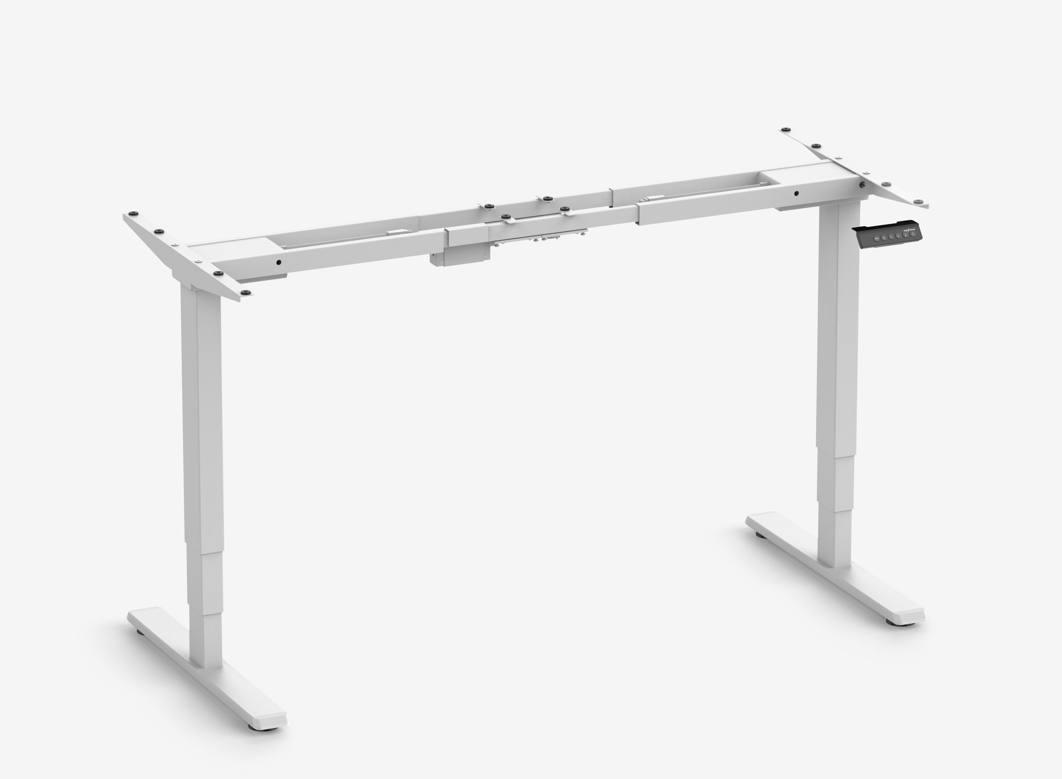 FOKUS + Stuhl Weiß Lichtgrau Hoch 1200 x 70 x 19 mm