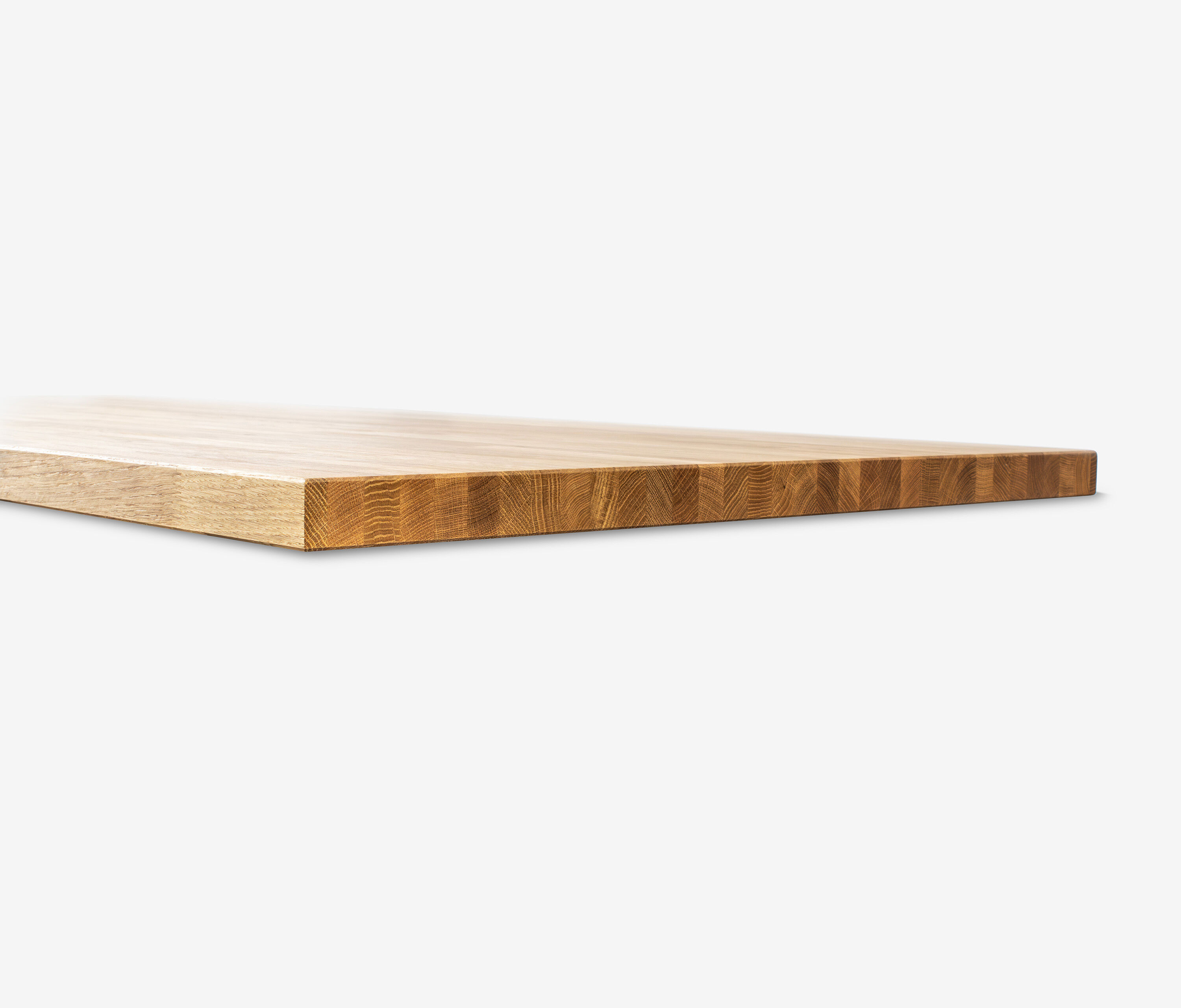 Eiche Echtholzplatte Kurzlamellen, 1400 x 800 x 40 mm
