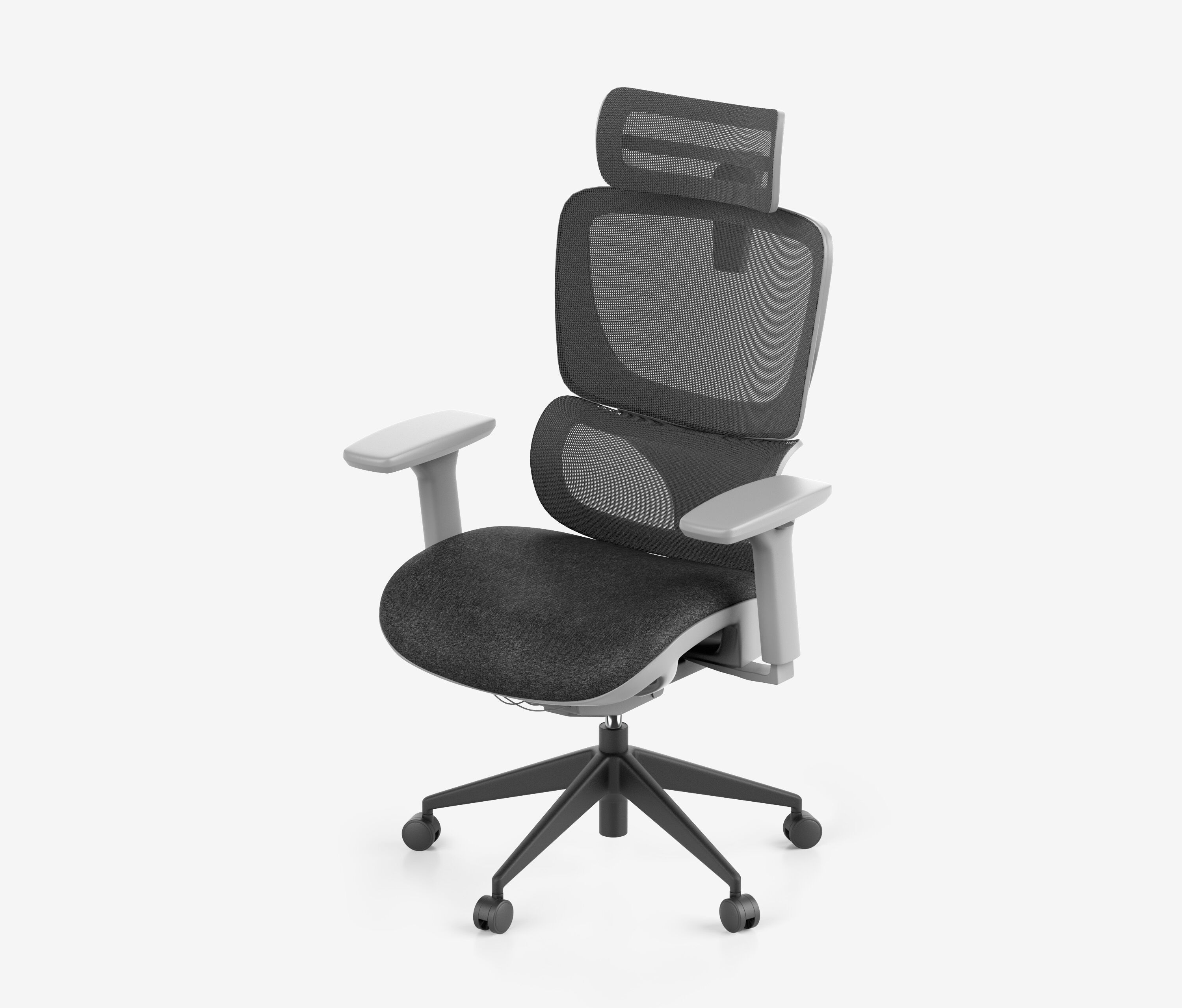 Bürodrehstuhl SENTA FX Normal Grau Schwarz