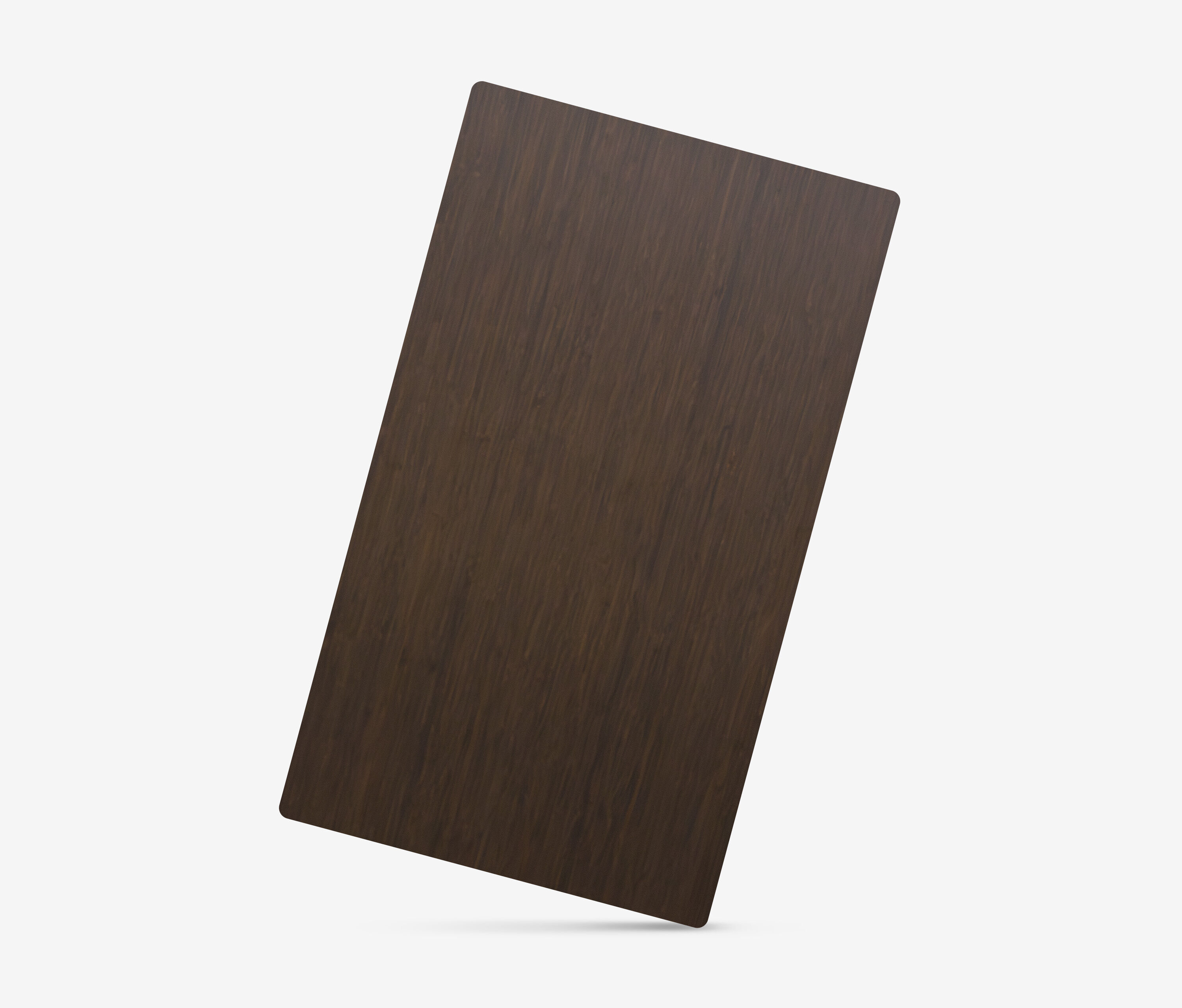PRIMUS + Bambusplatte 1400 x 800 mm Schwarz Bambus Dunkel
