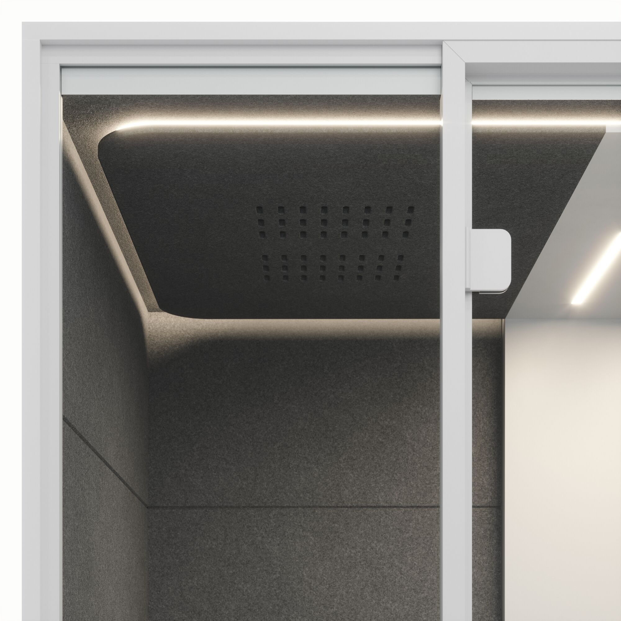 Meetingbox Quattro Anthrazit Weiß Kaffee Grau Standard Weiß